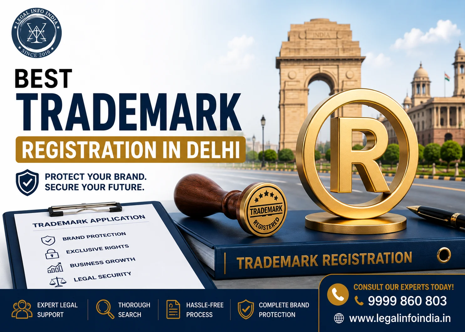 Best Trademark Registration in Delhi: Complete Guide to Protecting Your Brand in 2026